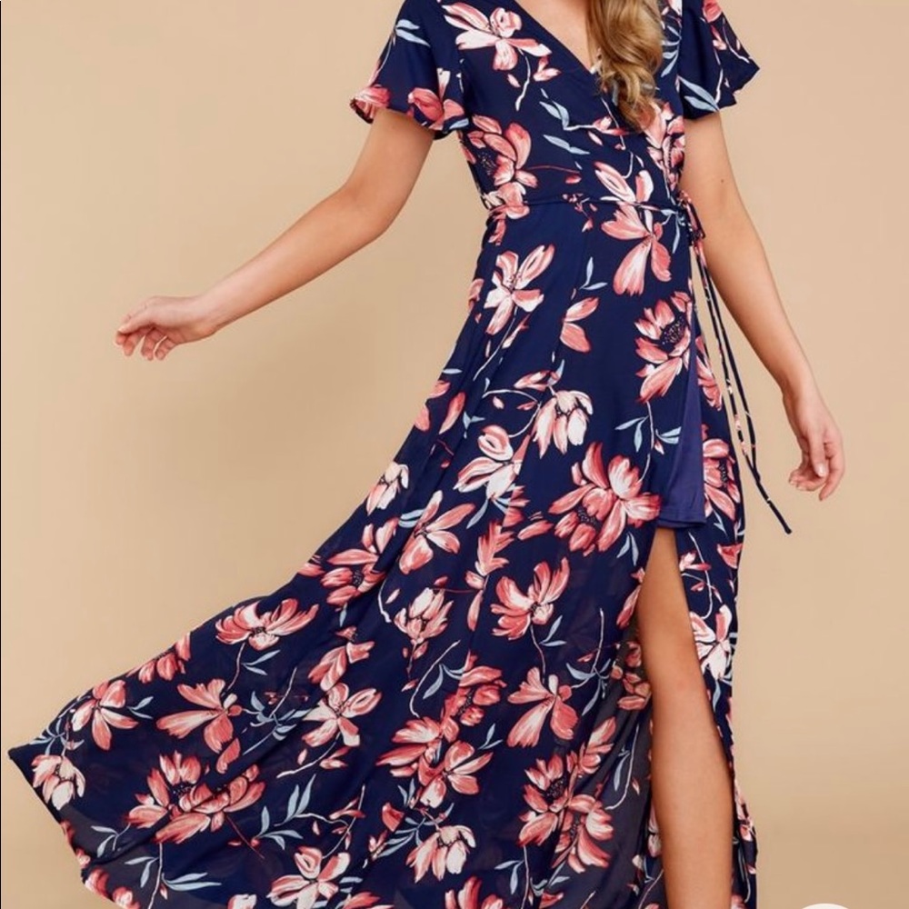 Maxi dress from red dress boutique
